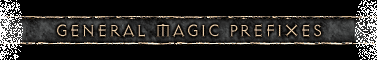 General Magic Prefixes